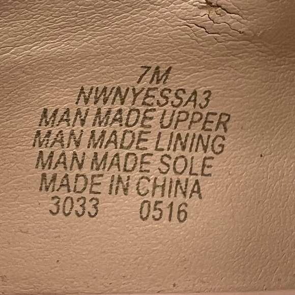 Nine West Nyessa Pale Pink Patent Synthetic Monk Strap Loafers Size 7 Women's - Picture 4 of 9